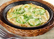 Spansk squash omelet